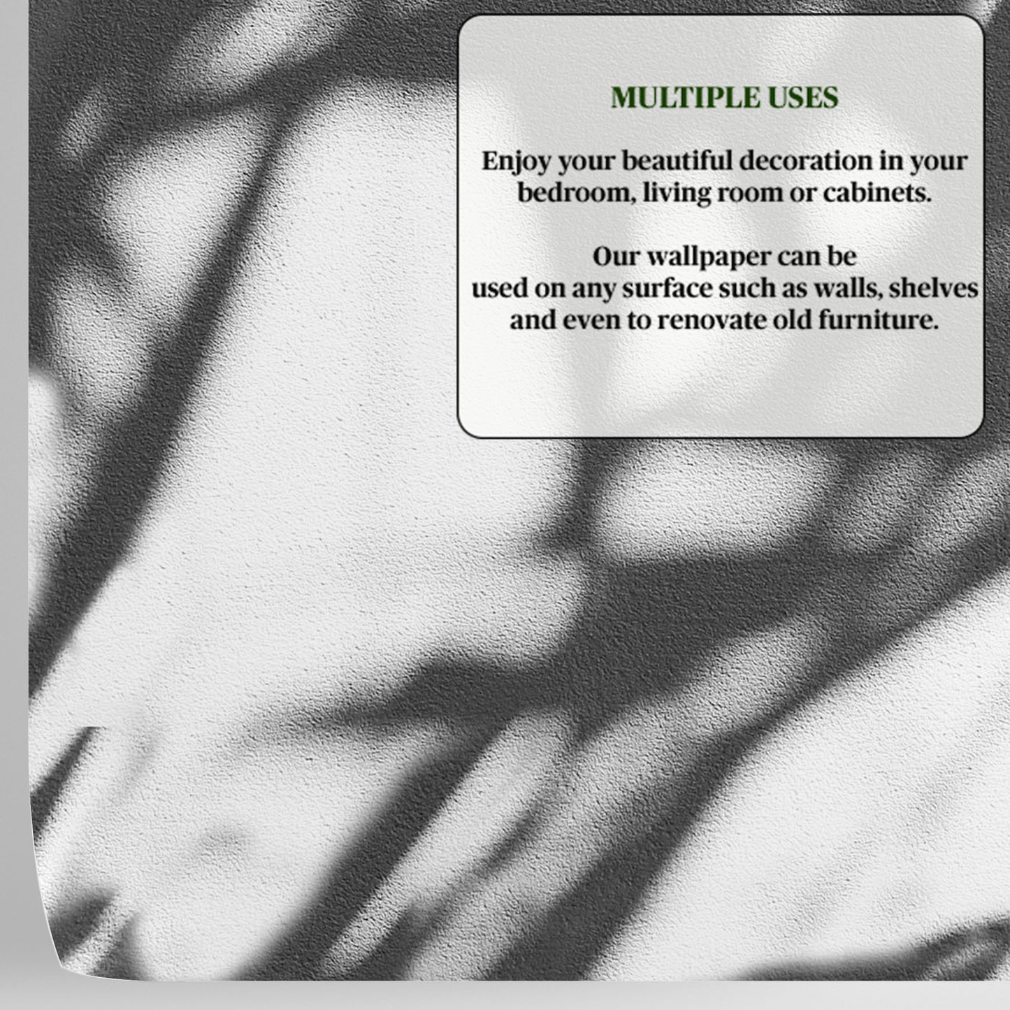 Tropical Plant Shadow Wallpaper