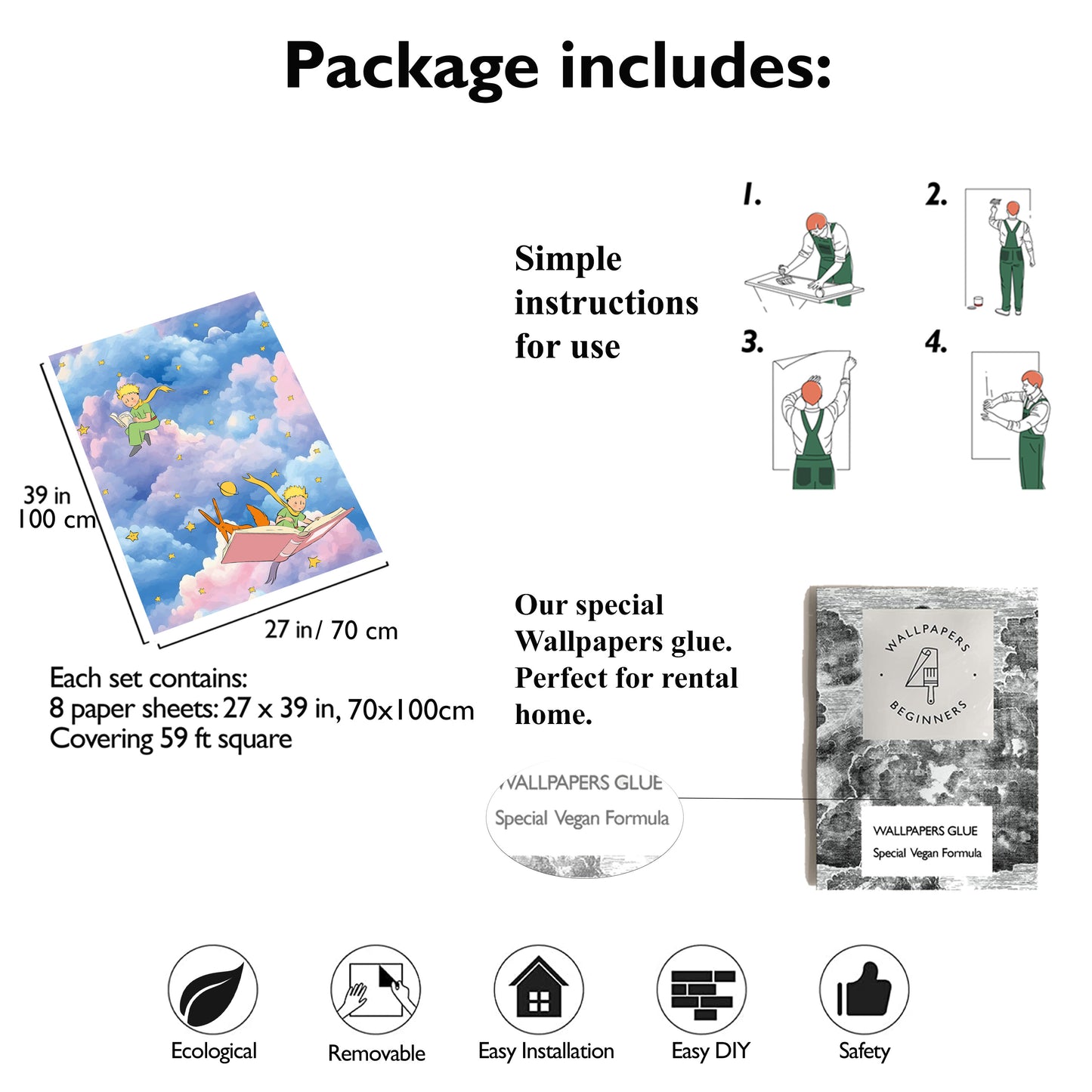 Fond d'écran officiel du Petit Prince (Lire le ciel)