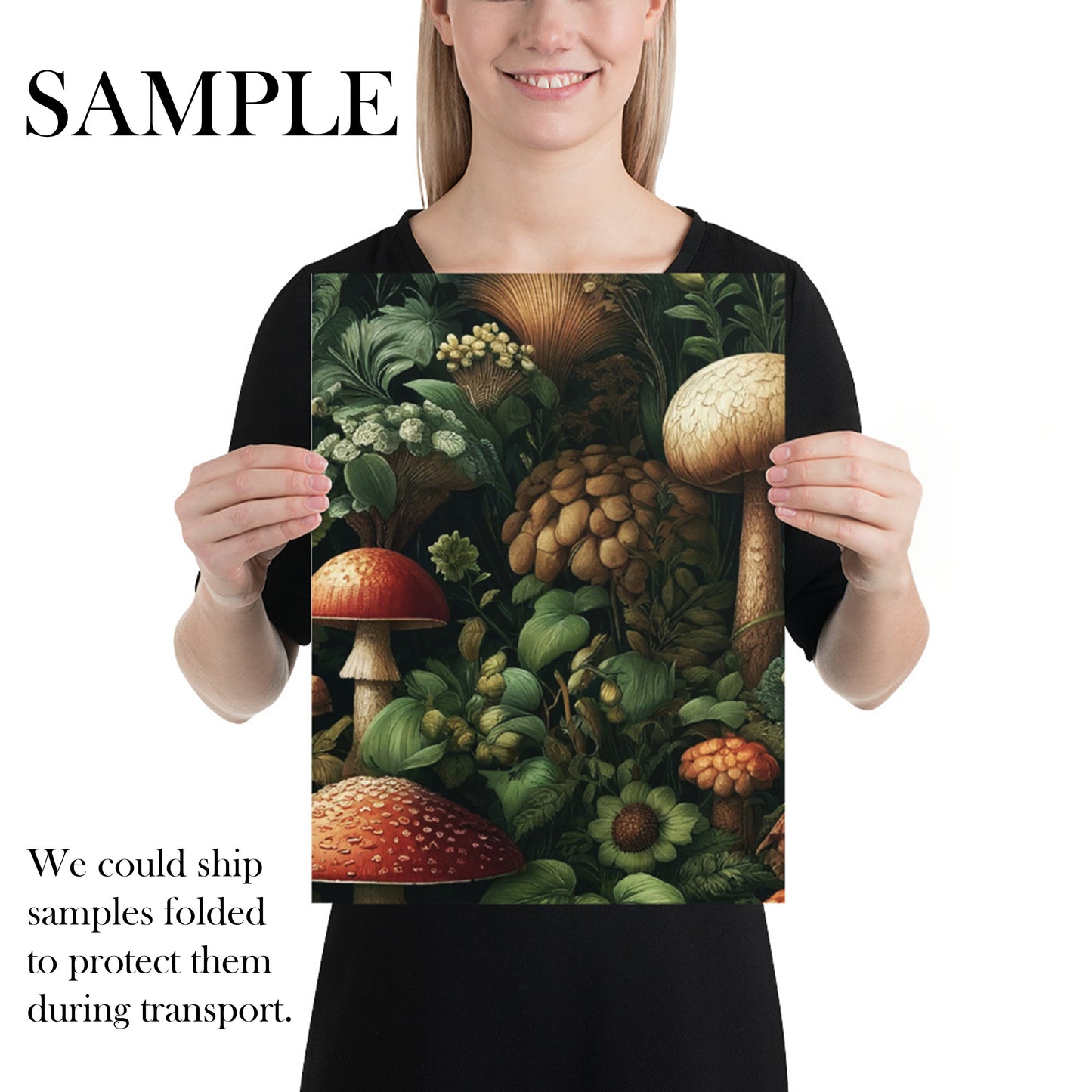 Whimsical Mushroom Wallpaper