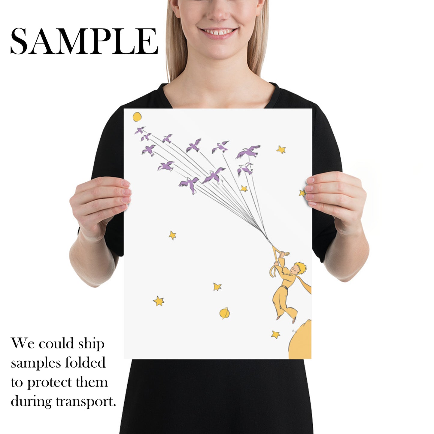 The Little Prince Official Imagination Freedom Wallpaper