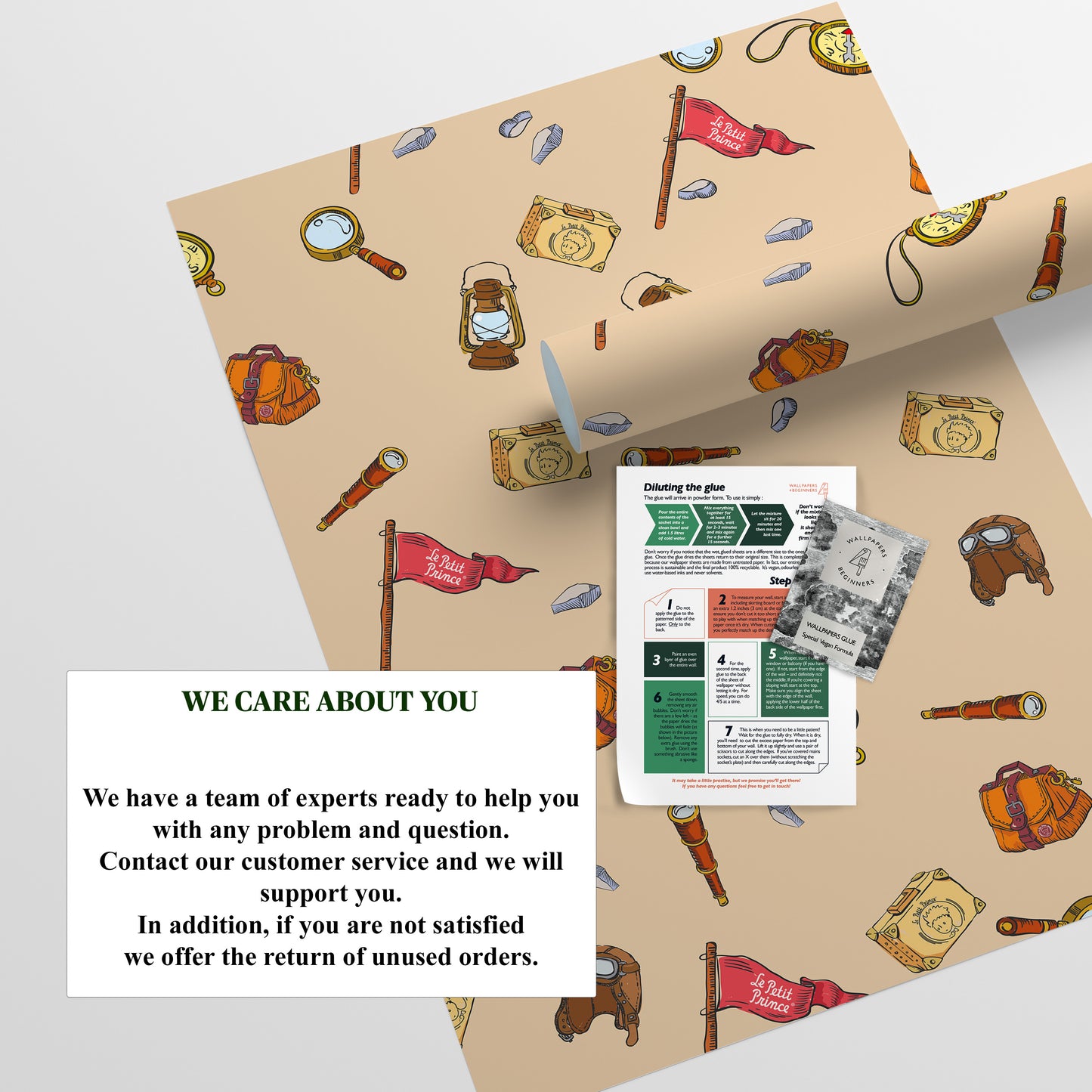 Carta da Parati Ufficiale Piccolo Principe Avventuriere