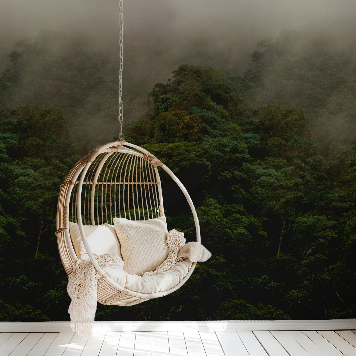 Foggy Forest Wallpaper