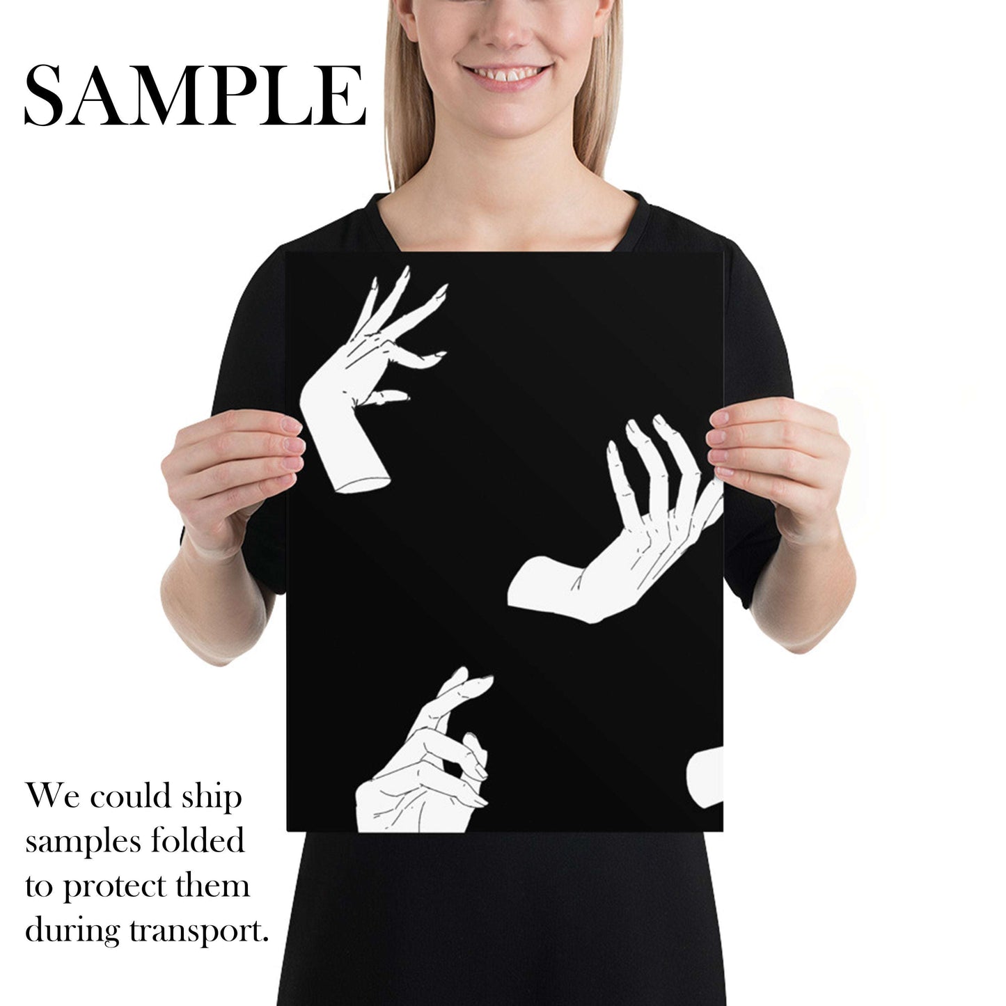 Gothic Hands Wallpaper