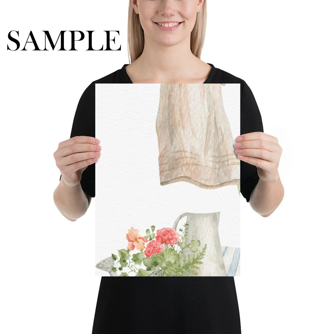 Girls Dress Laundry Wallpaper