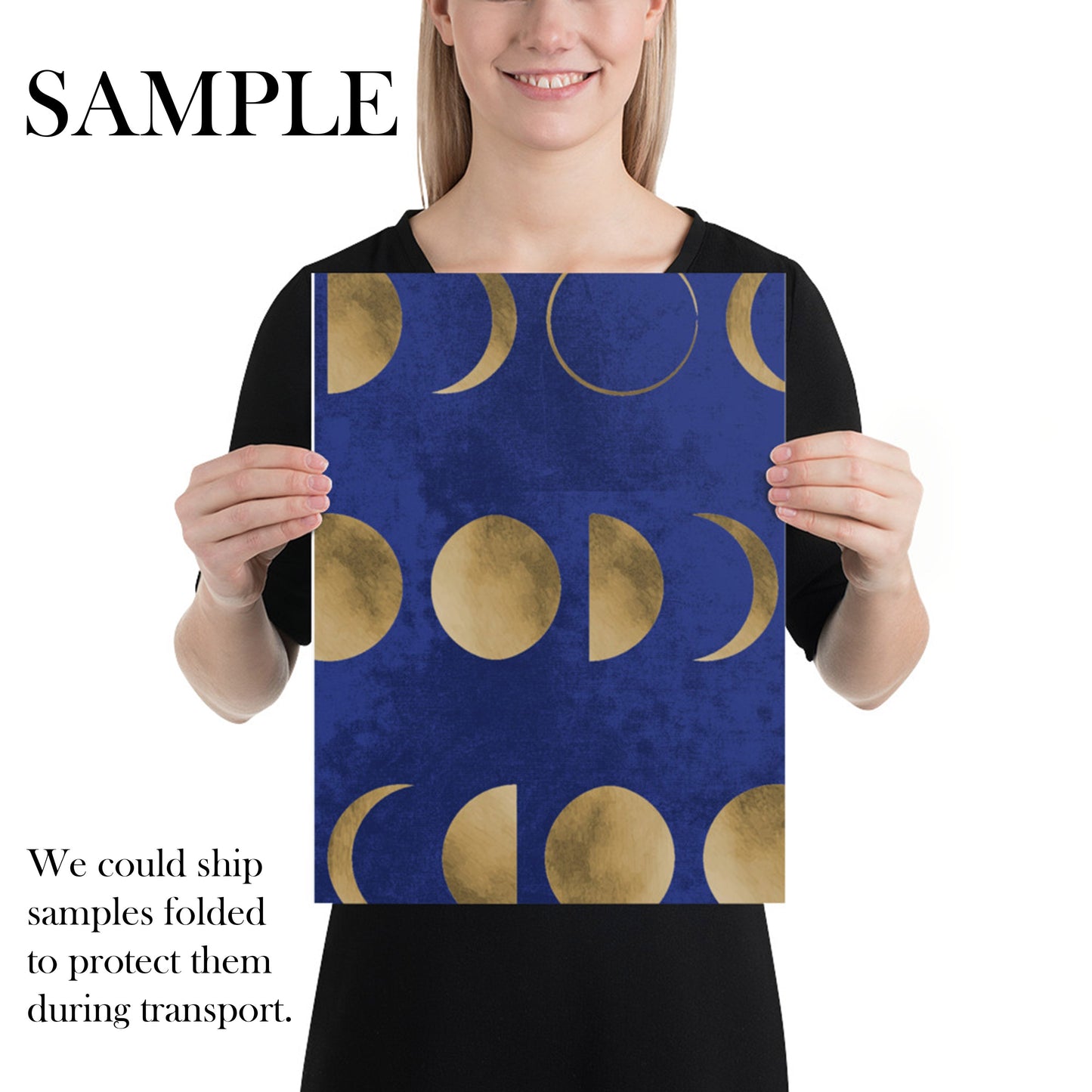 Celestial Moon Phase Wallpaper