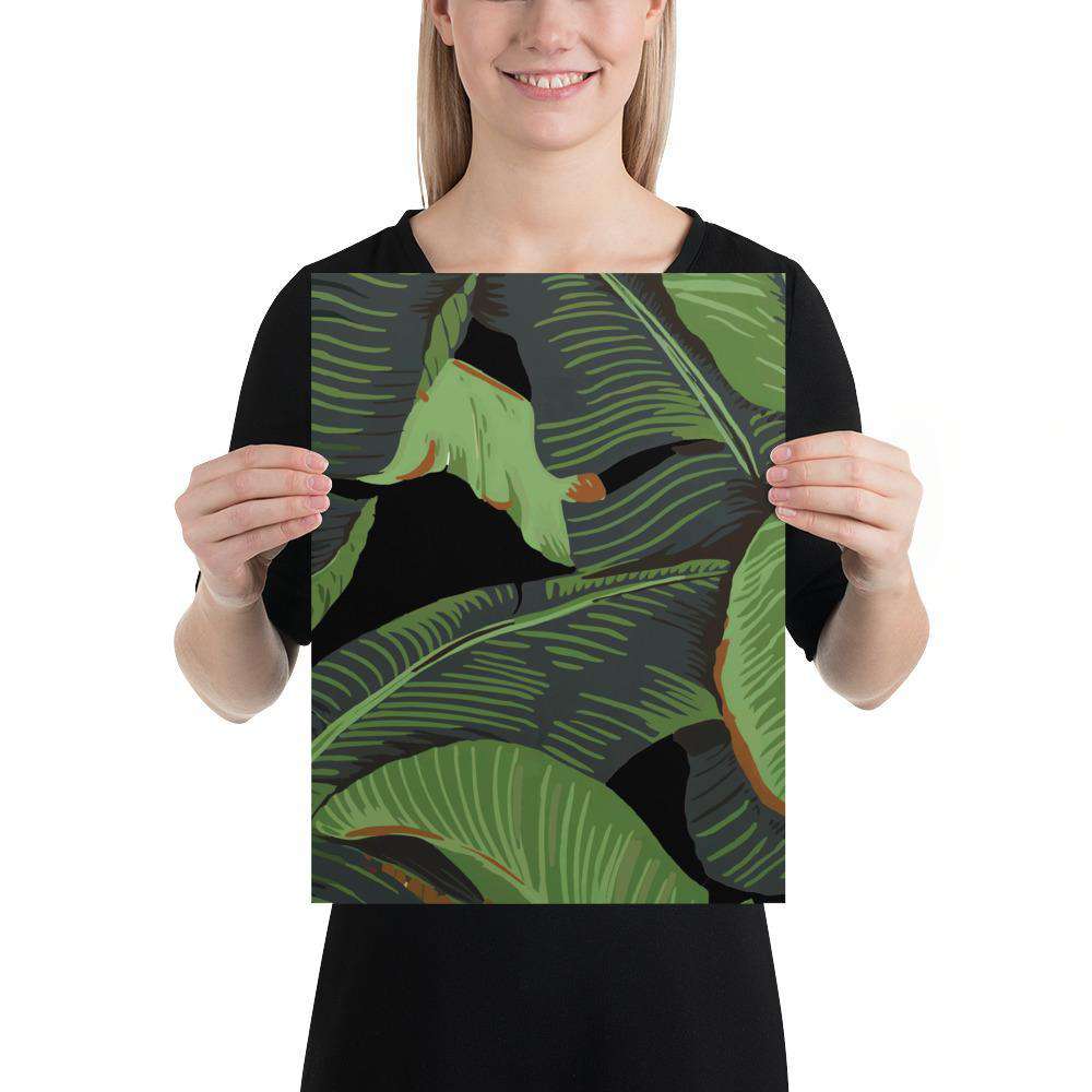 Black Banana Leaves Wallpaper <br> ★★★★★ - WallpapersforBeginners