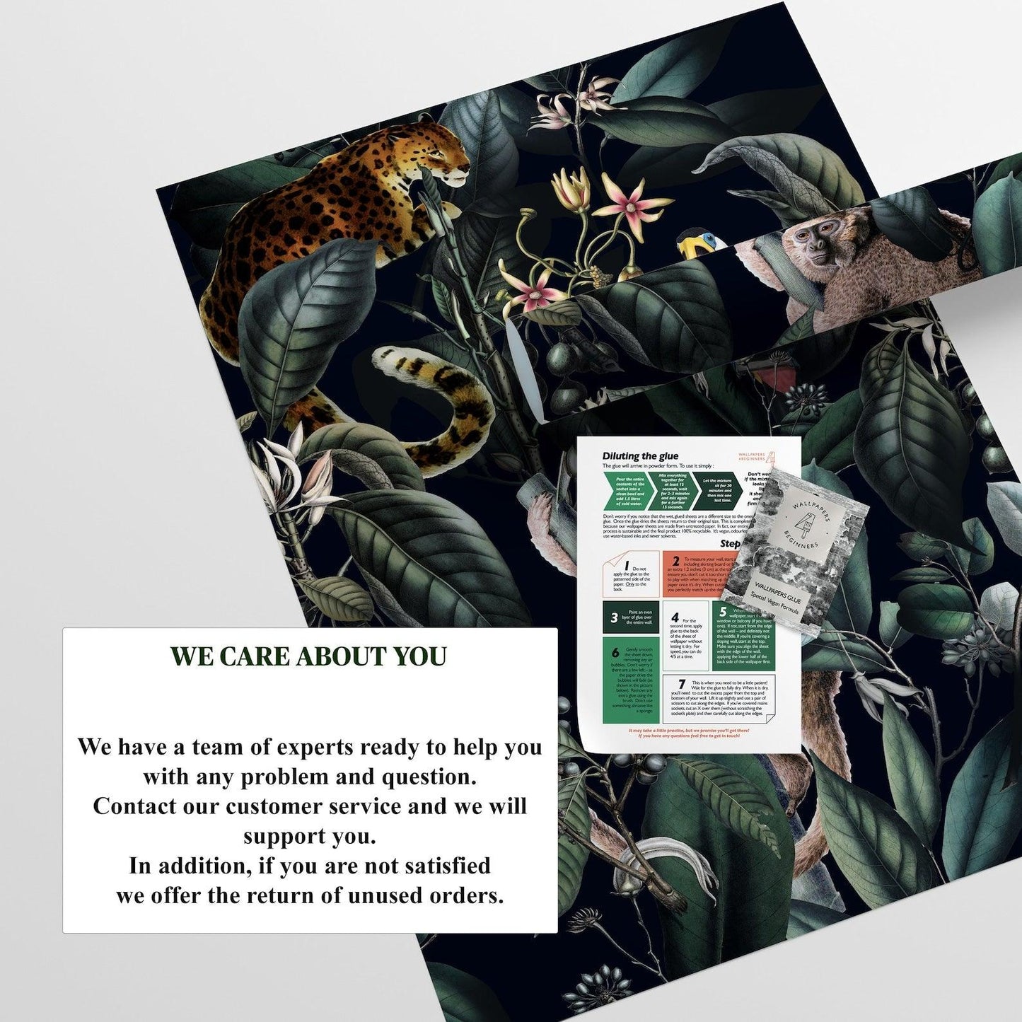 Dark Tropical Wild Jungle Wallpaper | Wallpapers4Beginners - Wallpapers4Beginners