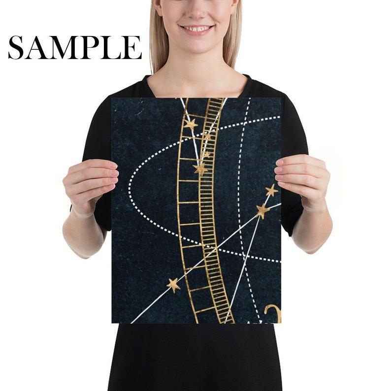 Extra Large Space Constellations with Stars Wallpaper - WallpapersforBeginners