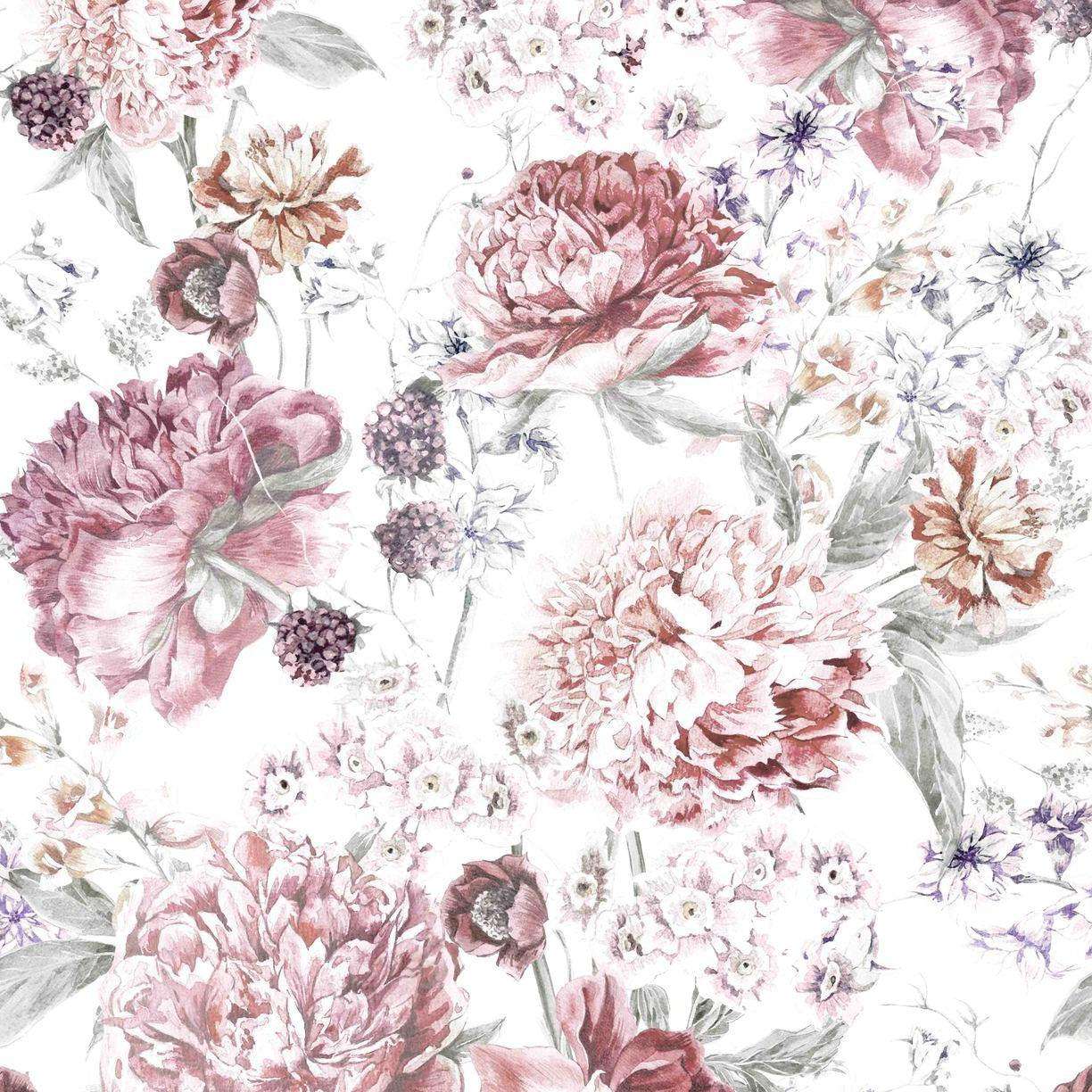 Light Peonies Wallpaper <br> ★★★★★ - WallpapersforBeginners