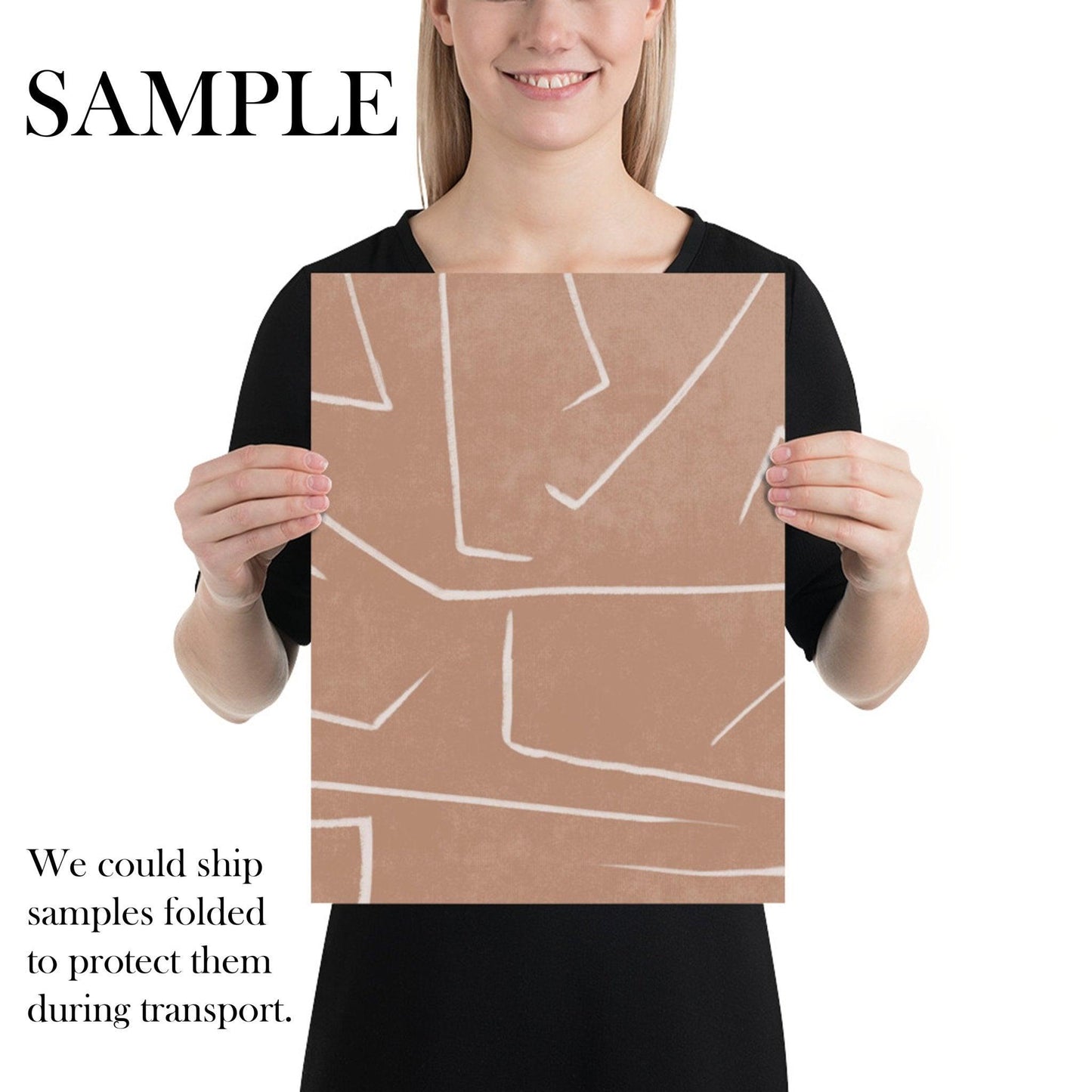 Minimal Design Abstract Salmon Wallpaper - Wallpapers4Beginners