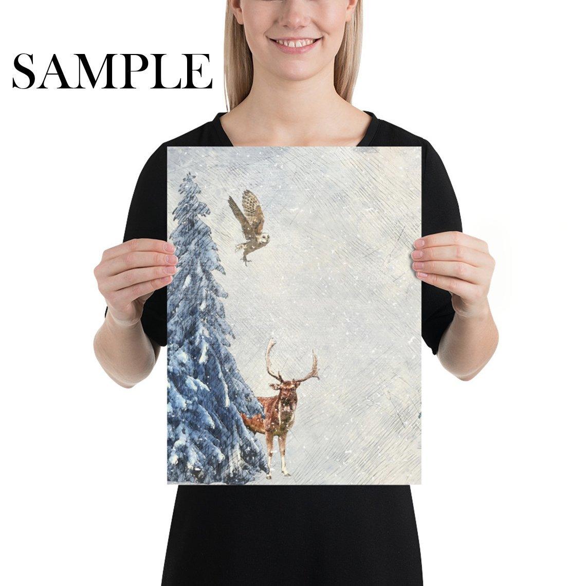 Snow Winter Forest Wallpaper - WallpapersforBeginners