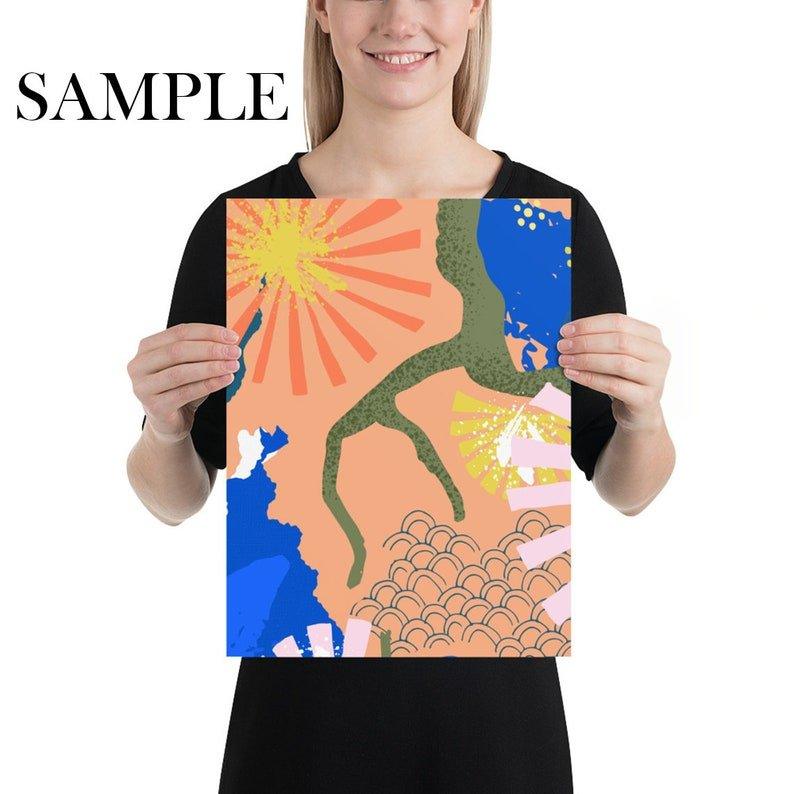 Vibrant Scandinavian Floral Wallpaper - WallpapersforBeginners