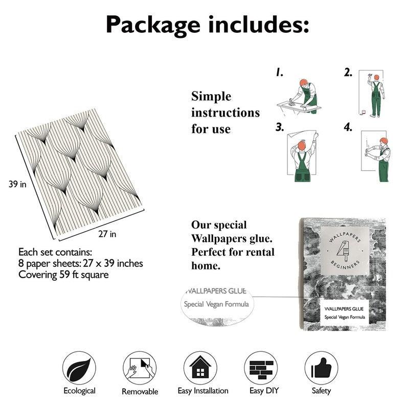 Vintage Geometric Art Deco Wallpaper - Wallpapers4Beginners