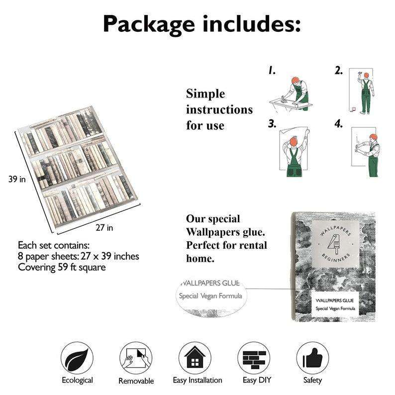 White Books Wallpaper - Wallpapers4Beginners