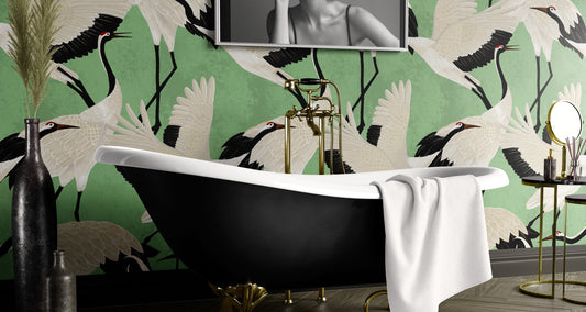 Transform Your Bathroom with Eco-Friendly Wallpaper from Wallpapers4Beginners