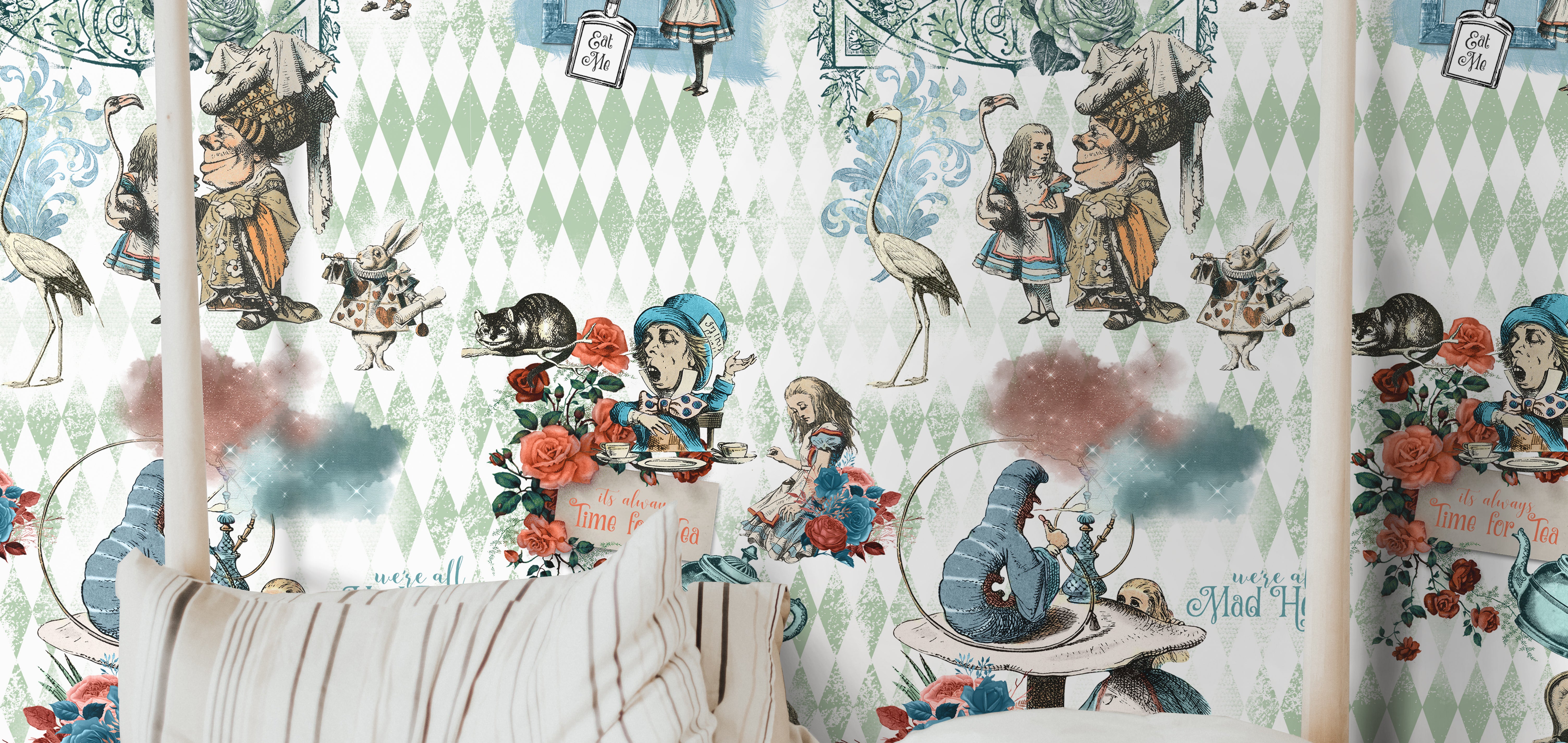 Dive Into Fantasy: Alice In Wonderland Wallpaper – Wallpapers4beginners