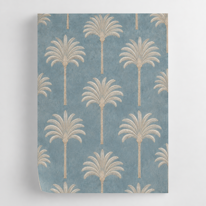 Carta da parati tropicale jungle con pappagalli