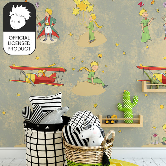 The Little Prince Official Vintage Storybook Wallpaper