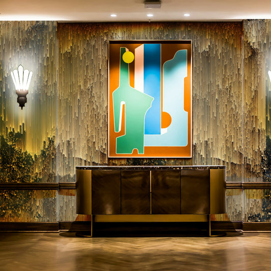 Extra Large Gold Luxury Wallpaper