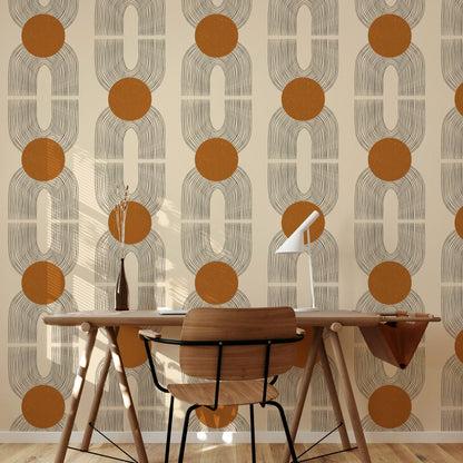Art Deco Geometric Wallpaper