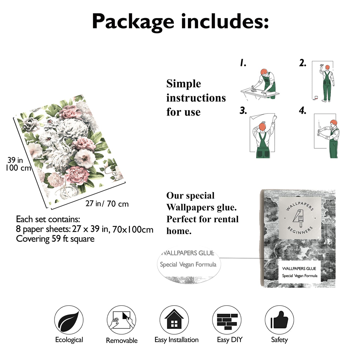 Light Floral Wallpaper