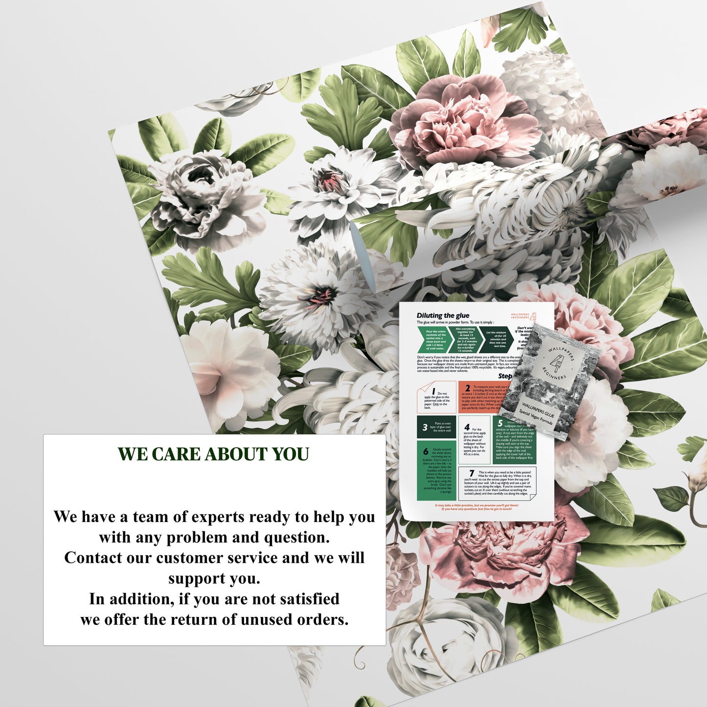 Light Floral Wallpaper