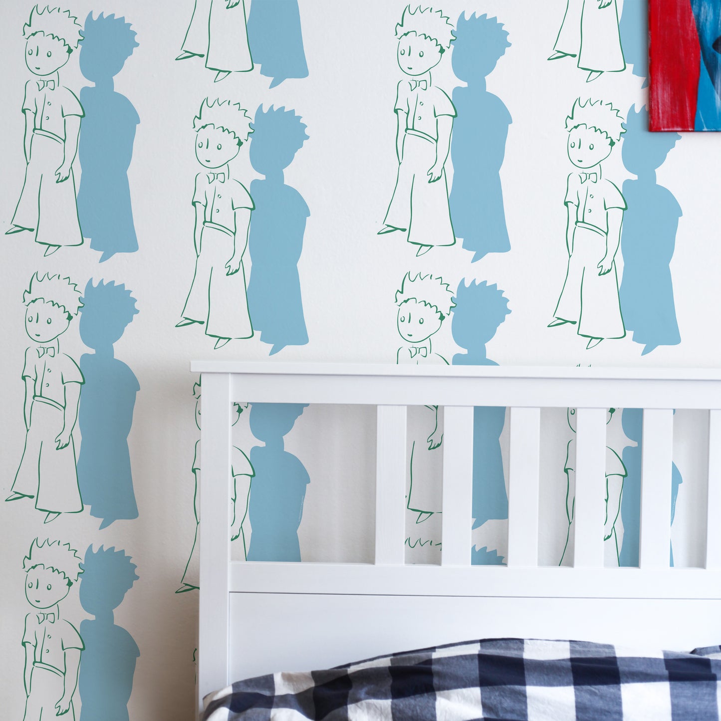 Exclusive Licensed Little Prince Silhouette Wallpaper