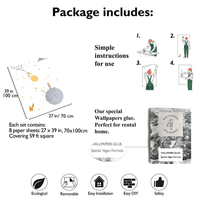 The Little Prince Official Imagination Freedom Wallpaper