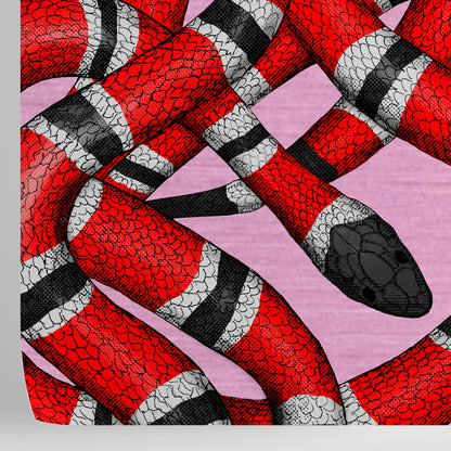 Pink Snake Wallpaper