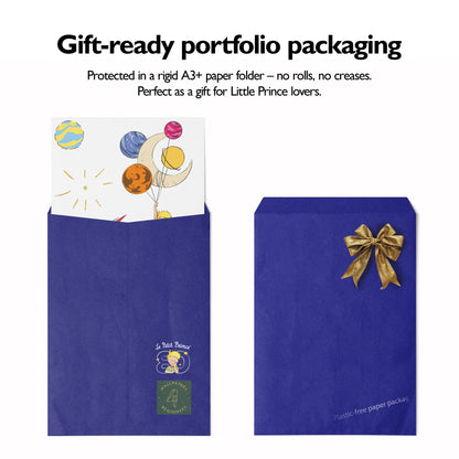 Little Prince Airplane Wall Stickers | Official Licensed Nursery Decals