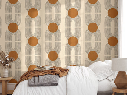 Art Deco Geometric Wallpaper