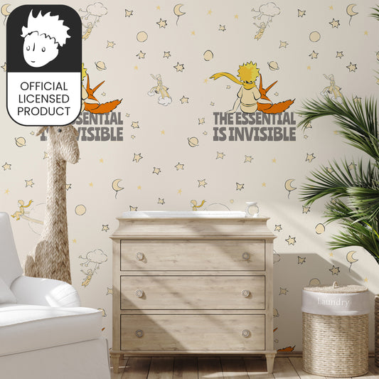 The Little Prince Official Quote Wallpaper - Essential Invisible