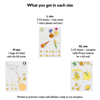 Little Prince Birds Wall Stickers | Official Licensed Nursery Decals