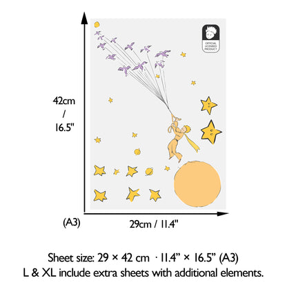 Little Prince Birds Wall Stickers | Official Licensed Nursery Decals