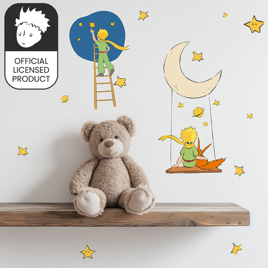 Little Prince Ladder Wall Stickers | Official Licensed Nursery Decals