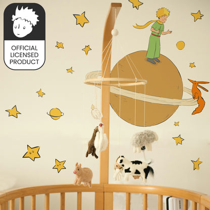 Little Prince Planet Wall Stickers | Official Licensed Nursery Decals