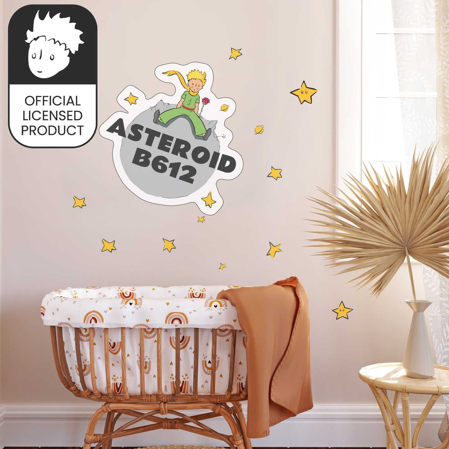 Little Prince Asteroid B612 Wall Stickers | Official Licensed Nursery Decals