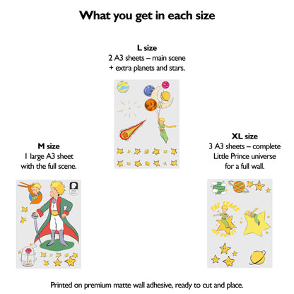 Little Prince Royal Wall Stickers | Official Licensed Nursery Decals