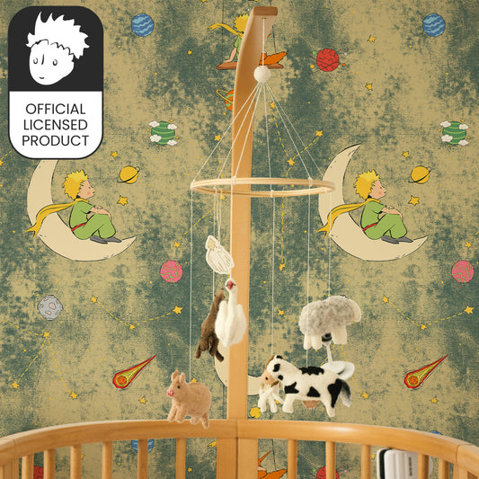 『星の王子さま』公式ヴィンテージ天体地図壁紙