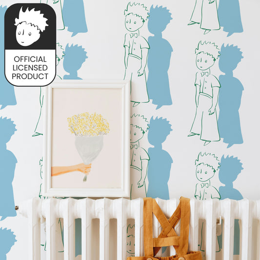 Exclusive Licensed Little Prince Silhouette Wallpaper