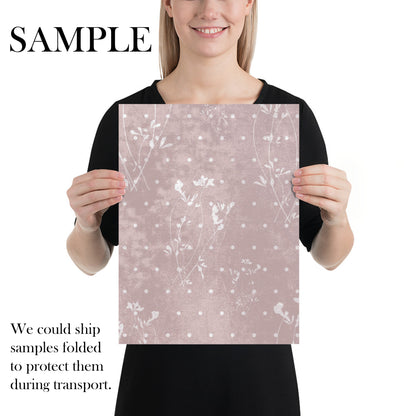 野花壁紙キッズルーム