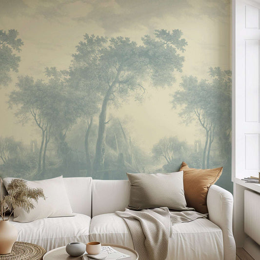 French Toile de Jouy Wallpaper