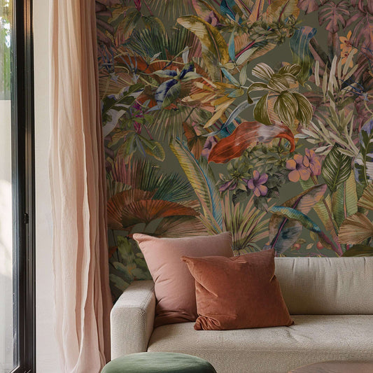 Luxury Tropical Jungle Wallpaper