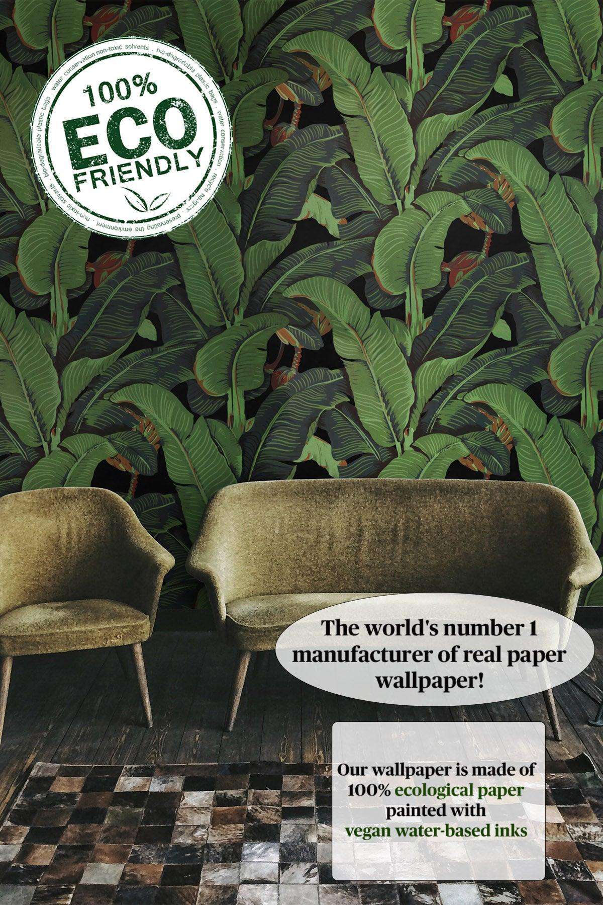 Black Banana Leaves Wallpaper Wallpapers4Beginners