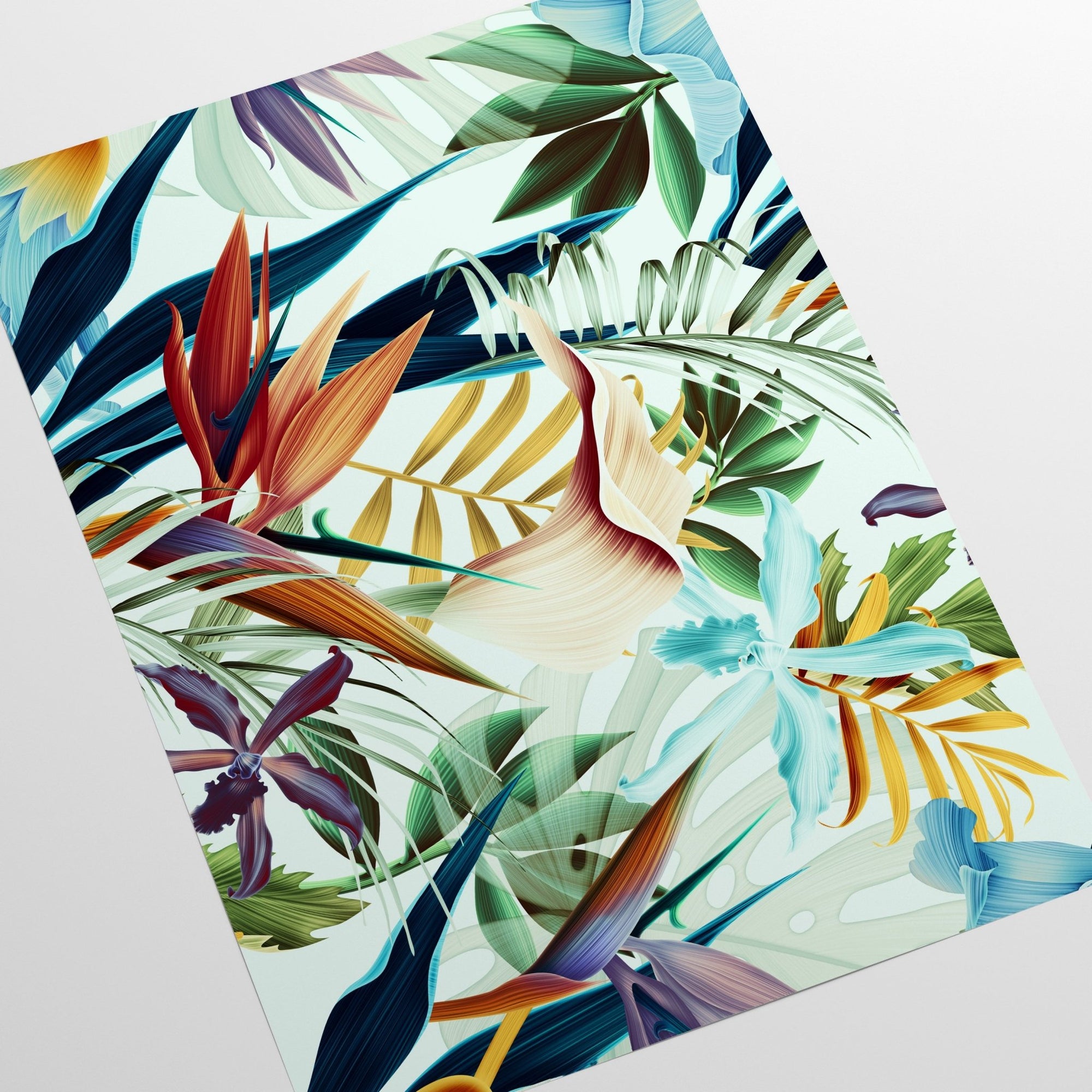 Blue Tropical Wallpaper Wallpapers4Beginners