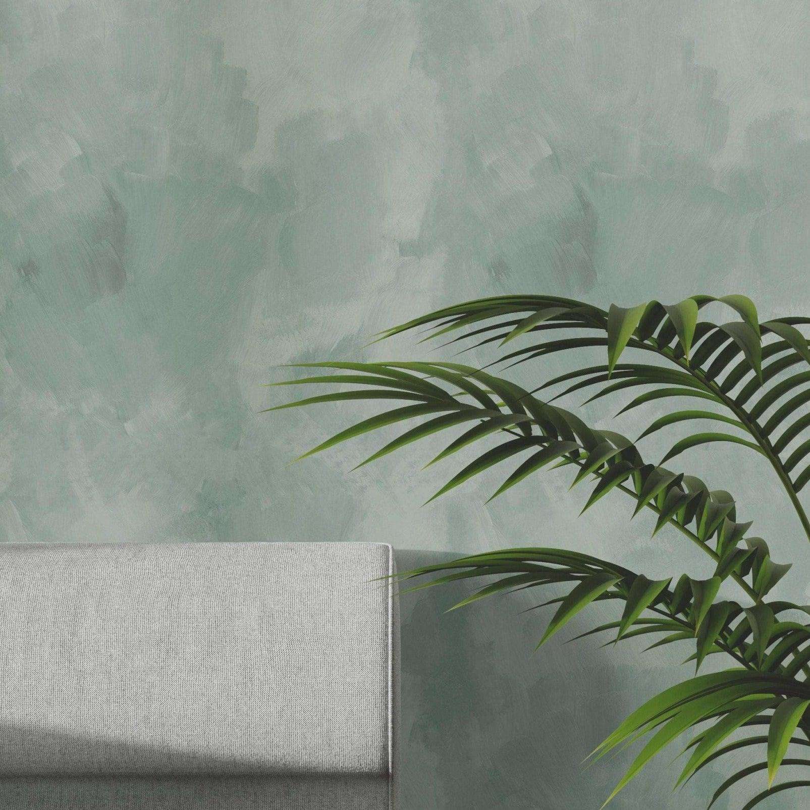 Dark aquarelle Venetian Green Concrete Background <br> ★★★★★ - WallpapersforBeginners