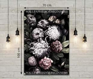 Dark Floral Wallpaper – Wallpapers4Beginners