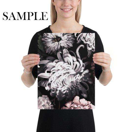 Dark Floral Wallpaper <br> ★★★★★ - WallpapersforBeginners