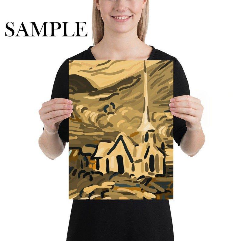 Extra Large Van Gogh Artistic Wallpaper - WallpapersforBeginners