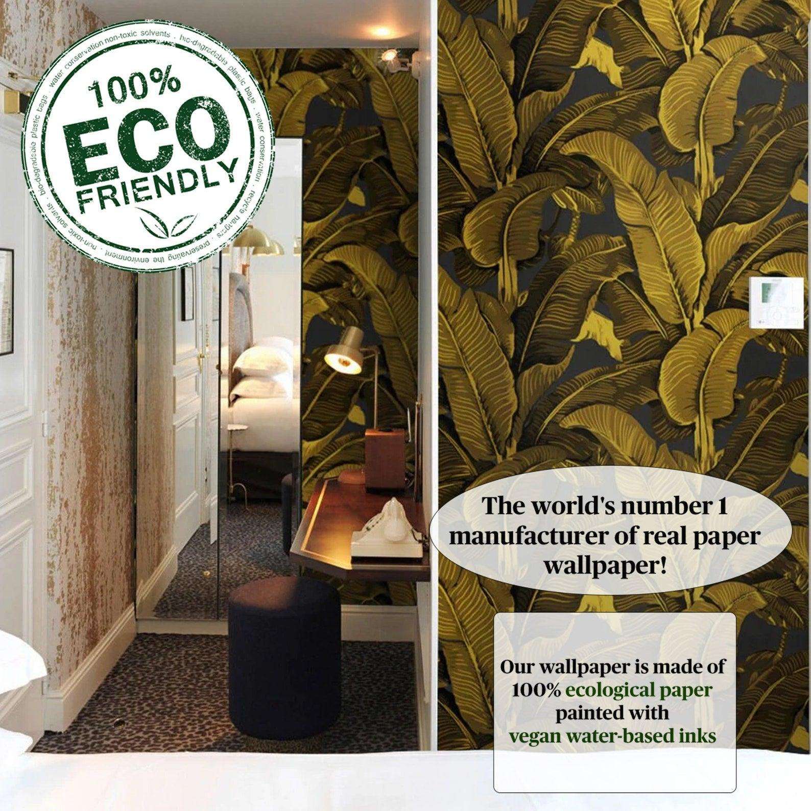 Gold Banana Leaf Wallpaper Wallpapers4Beginners